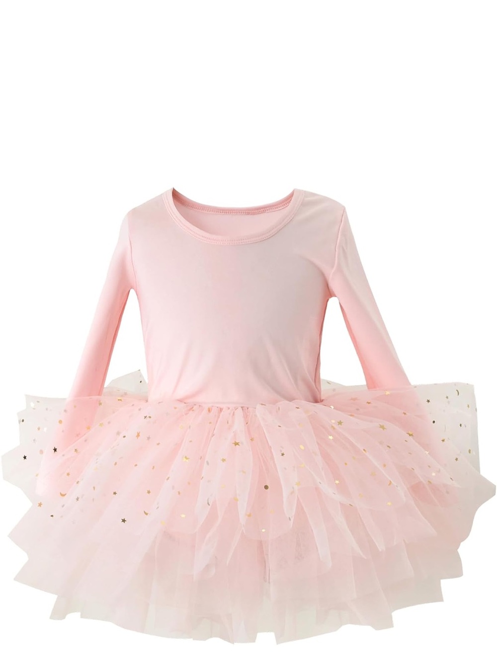 Toddler Pink Leotard Tutu Dress